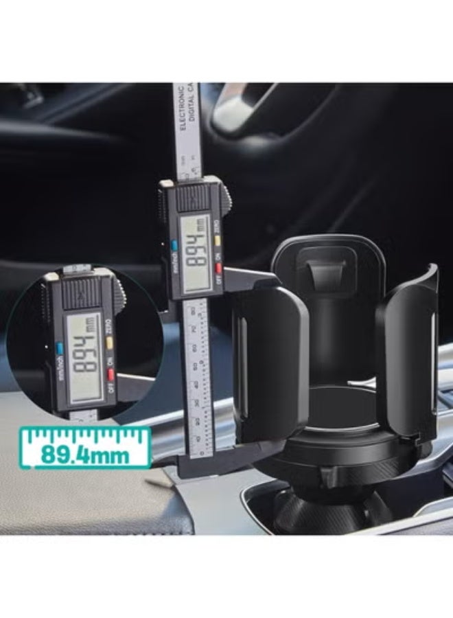 fantasize Cup Holder Expander for Car - All Purpose Car Cup Holder Expander with Adjustable Adapter and Holder, Compatible with 10-64 oz Large Bottles & Cups & Drinks - Image 4